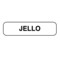Nevs Jello Label 1/2" x 1-1/2" DIET-606 - alternate 1